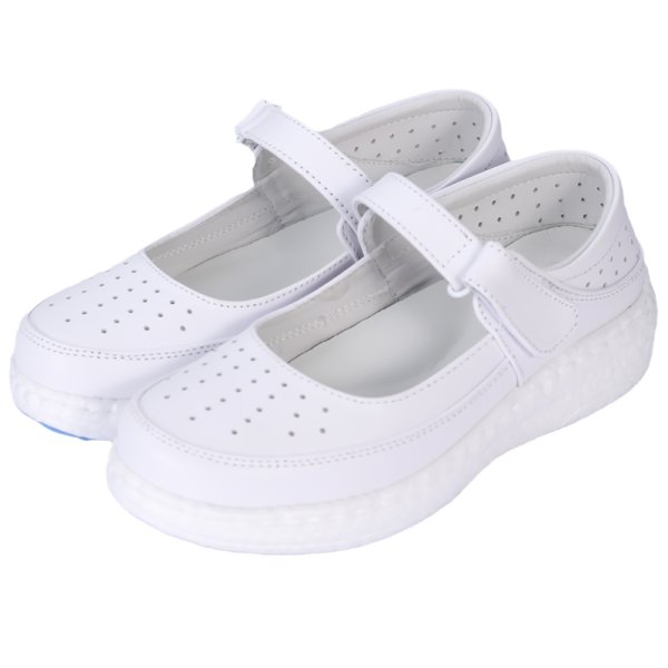 Nurse shoes for women, cowhide, breathable, soft sole, comfortable and not tiring for feet BT2603