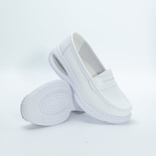 Nurse shoes for women, cowhide, breathable, soft sole, comfortable and not tiring for feet 2309